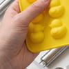 Enten Silikonform Lebensmittelqualität Schokoladenform für Pudding Gelee Gips Leicht zu lösen Hitzebeständig Enten Keksform für Kuchen Deko Süßigkeiten