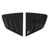 Car Accessories ABS Carbon Fiber Rear Side Window Louvers Shutters Blinds Cover Trim For Nissan Rogue X-Trail T32 2014-2017-