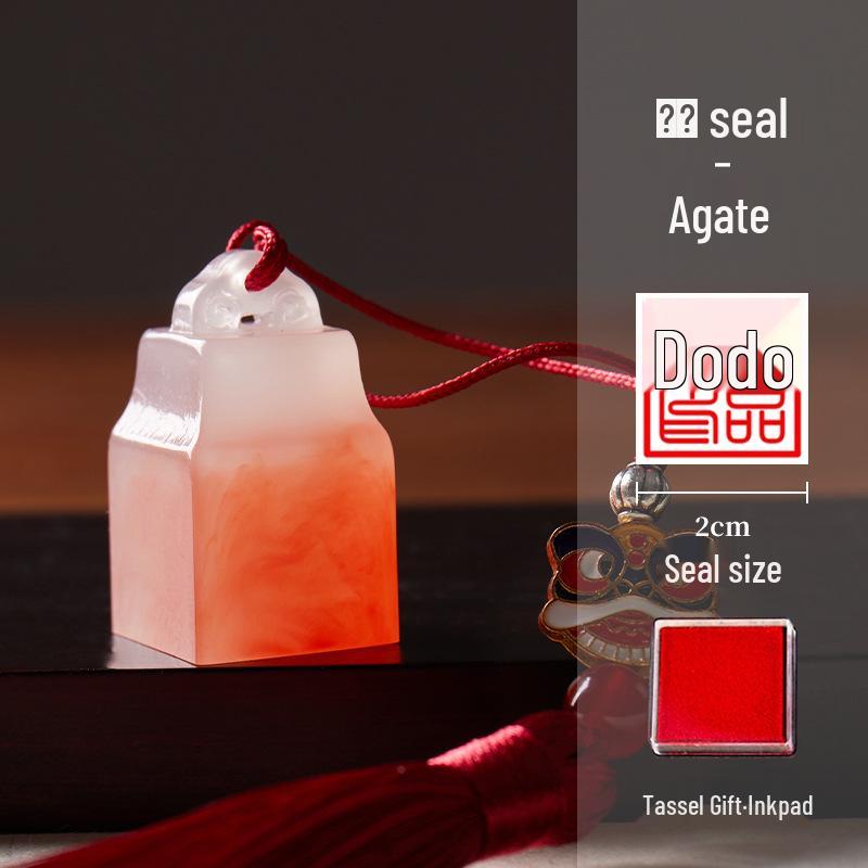 Personalized Name Seal: Calligraphy & Painting with Engraving for Children and Students