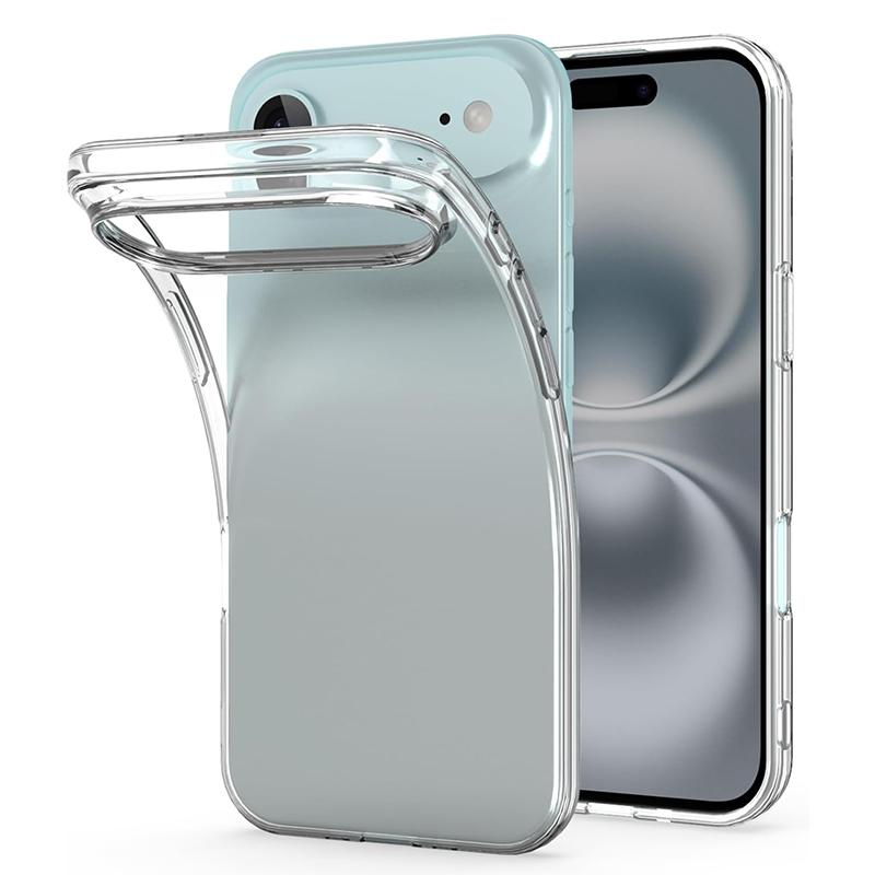 Case for Apple iPhone 17 Air Case Crystal Clear TPU Rubber Flexible Soft Skin Cover Protective Case for iPhone 17 Pro Max Case iPhone Air
