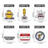 Cartoon Anime Enamel Pins Custom Just Your Average Goofy Goober Brooches Lapel Badges Clothes Funny Jewelry Gift for Kid Friends