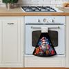Chrismas Hand Towel Winter Snowman Hand Towel Double-Sided Absorbent Towel Fast Drying Towels for Kitchen Bathroom Toilet Home