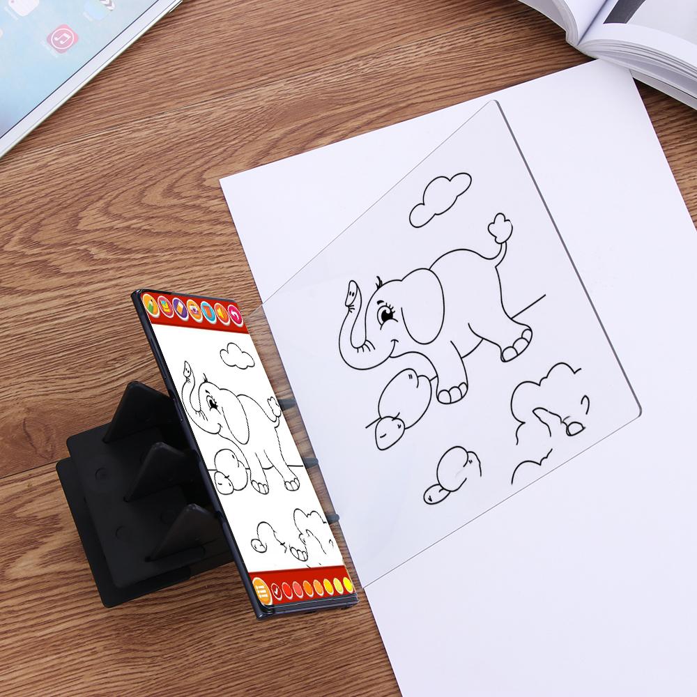 Boards Mirror Plate Optical Image Drawing Painting Stand Dimming Bracket Sketch Drawing Board
