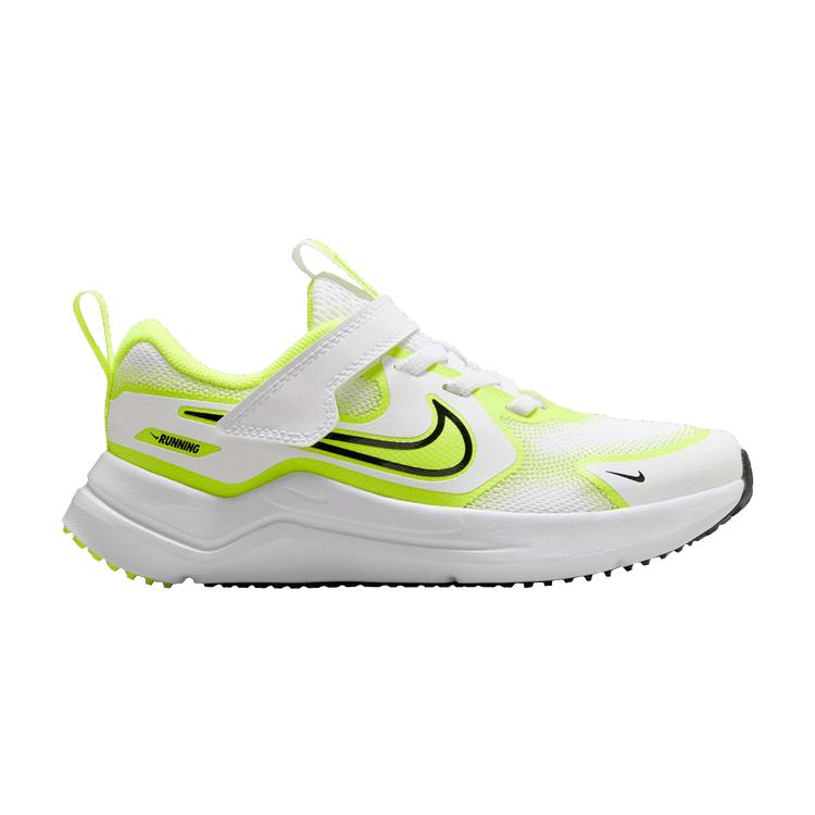 

Nike Cosmic Runner PS White Volt Black Kids Sneakers HM4400-106 29.5