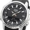 Casio World Time Analog-Digital Quartz Men's Watch AMW-880-1AV Black Imported Model