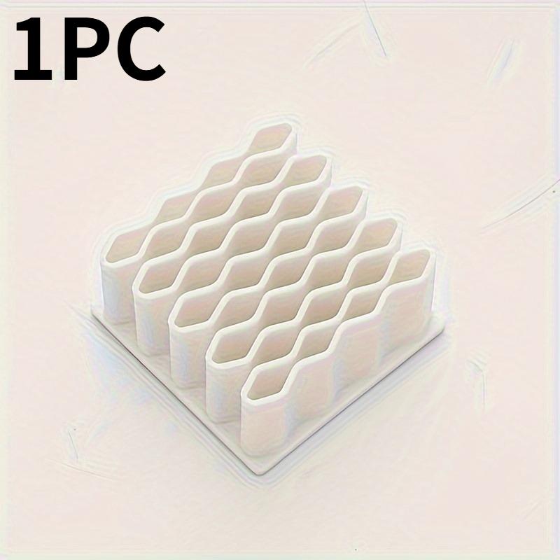 

Silicone Multi-Use Ointment Organizer Desktop Pen Holder Home Ointment Sorting Shelf With Compartments Cosmetics Storage Rack
