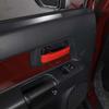 ABS Red Inner Door Handle Frame Cover Trim for Toyota FJ Curiser 07-21