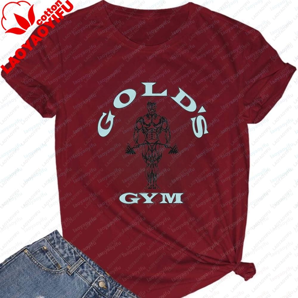 Newly Launched Unisexs Fitnessthemed Shirt GYM Trendy Shortsleeved Shirt Suitable for Both Unisex and Unisex Pure Cotton Tshirt