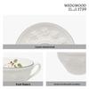 Wedgwood Frohe Feiertage Blaue Teetasse und Untertasse