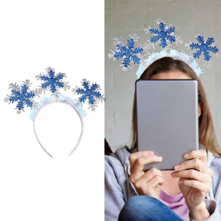 Christmas Headwear Headband Photo Party Cosplay Costumes Light Up Accessories