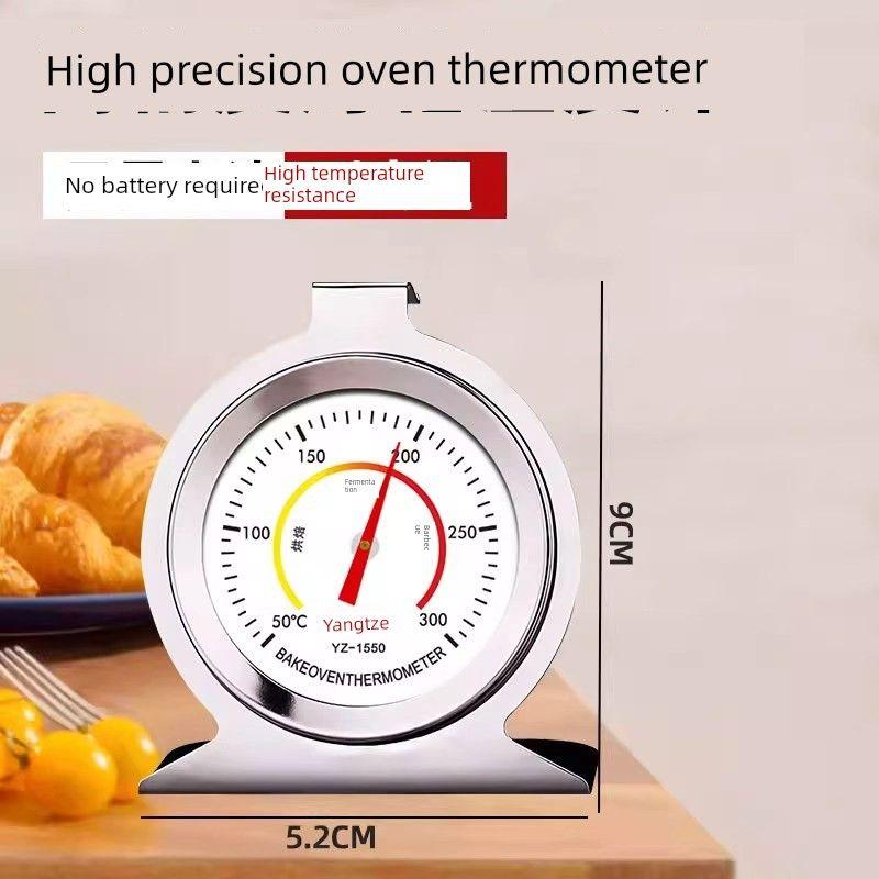 

Food Thermometer for Baking, Measuring Steak, Oil, Water, Milk Temperature, Probe Type, for Baby Bathing and Kitchen Use Thermometer for Oven
