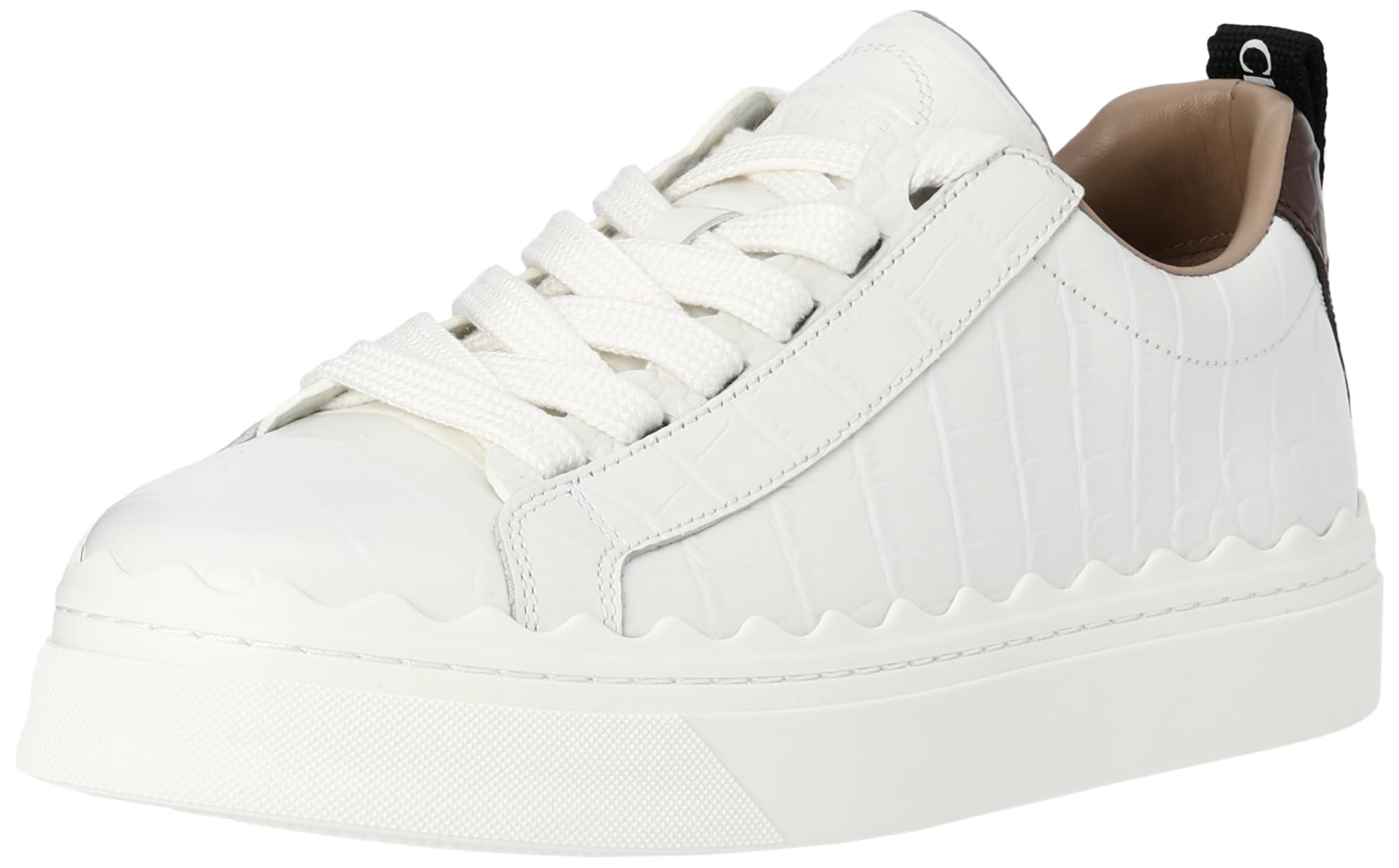 

Sneakers CHC23A108EU LAUREN White Brown cm [Chloe] Women s 25.0 [Item]