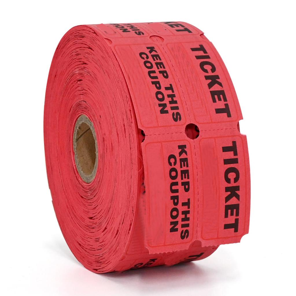 500pc Color Tearable Admission Coupon Voucher Coupon Prize Draw Coupon