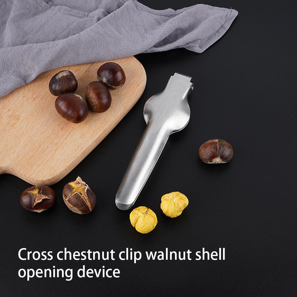 Stainless Steel Chestnut Clip Accessory Home Walnut Pliers Opener Kitchen Tools Household Sheller Machine Gadgets