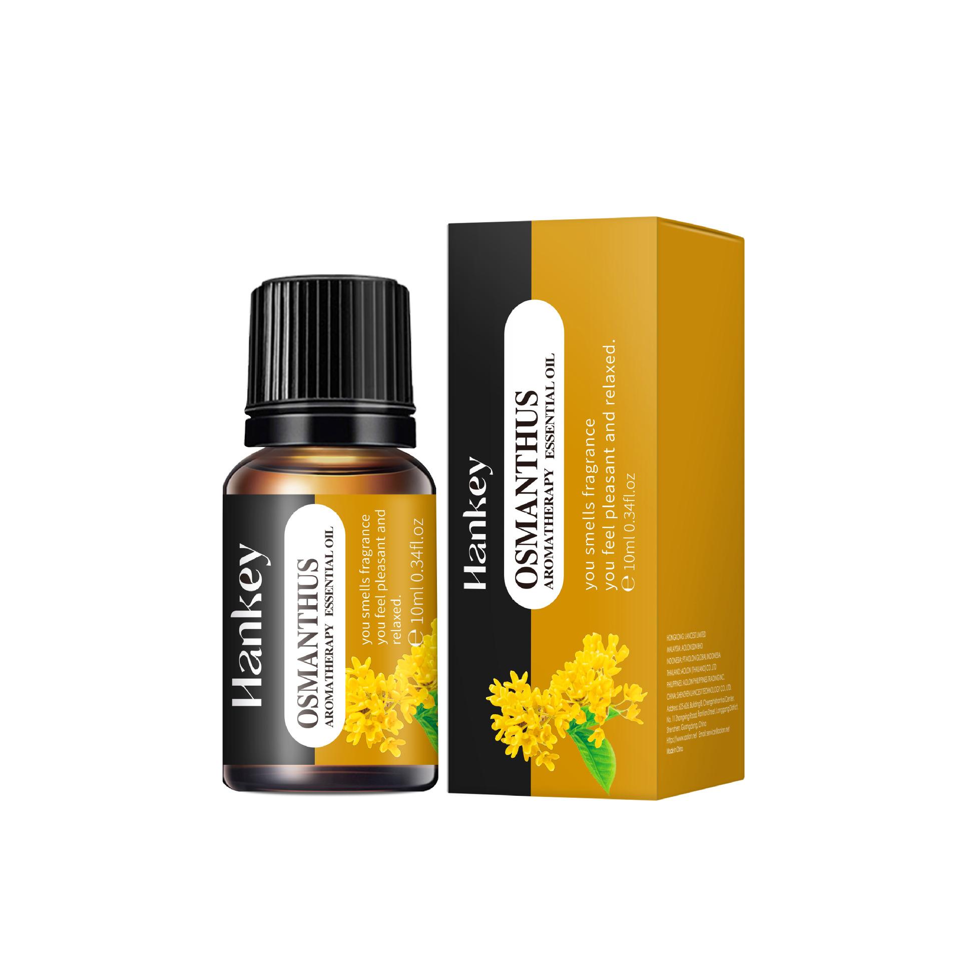 10ml Aromatherapy Essential Oil Diffuser Natural Fragrance Car Perfume Compatible with Air Humidifiers for Home Auto Scents
