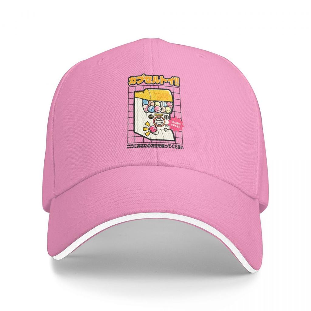 Baseball Caps Japan Cat Vending Machine Graphic Customized Unisex Sport Spring Caps
