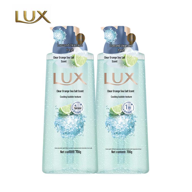 Lux Sparkling Refreshing Orange Sea Salt Shower Gel