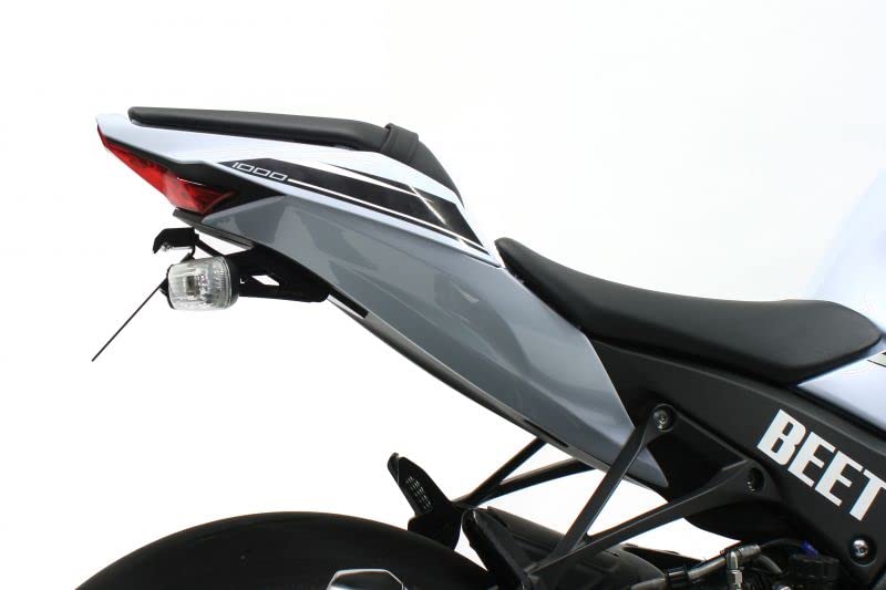 ACTIVE Fender Eliminator Kit with LED License Plate for SE Light, Black, ZX-10R/ZX-10RR/ZX-10R (Part Number 1157102)