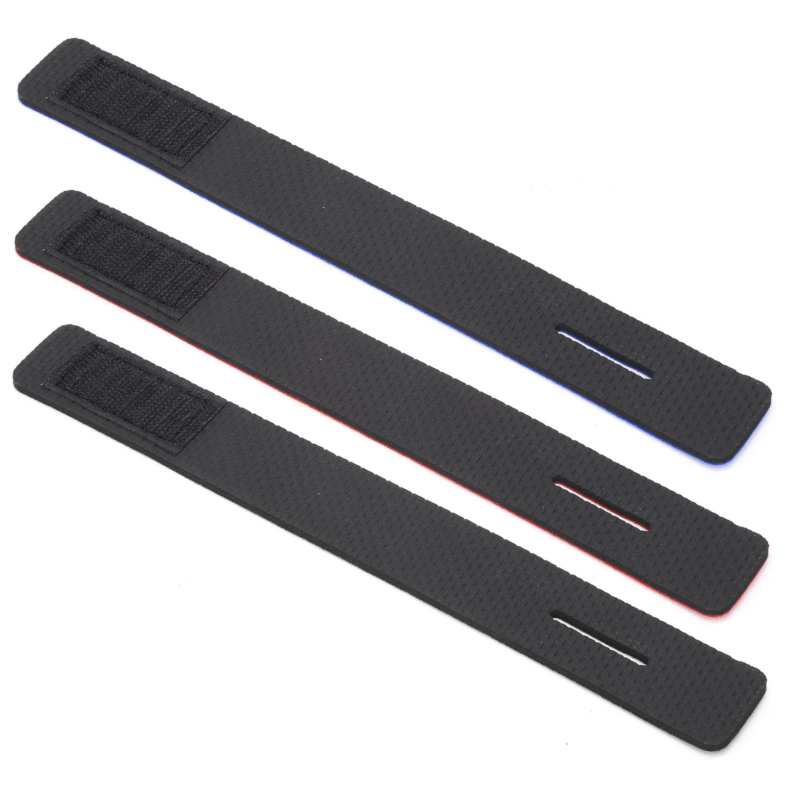 

10pcs Outdoor Fishing Rod Carry Strap Neoprene Sling Elastic Adjustable Tackle Holder Blue