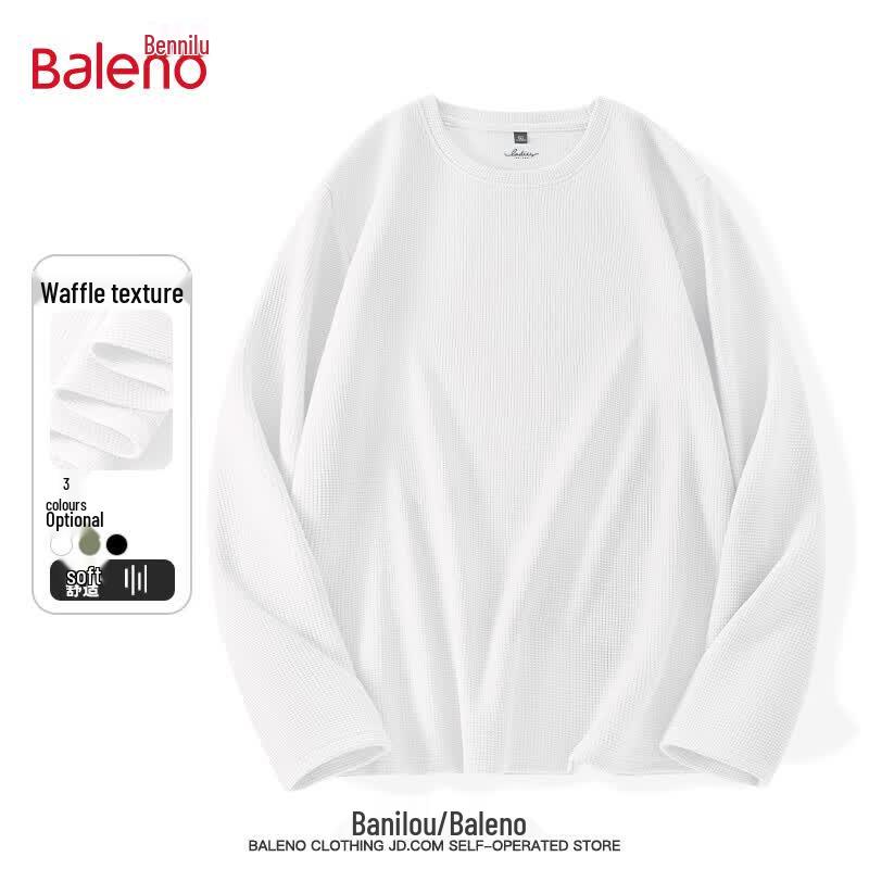 Baleno Men s Waffle Knit Long Sleeve T-Shirt 3XL