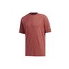 Multicolor Logo Sports Fitness Breathable Casual Crew Neck Short Sleeve T-Shirt Men Tops Red FM5396