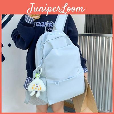 Mochila de Nylon de Grande Capacidade Para Adolescentes Com Design Resistente à Água e Compartimento Para Laptop de 14 polegadas