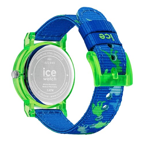 Ice-watch Kids Ice Learning Dinosaur Watch 32mm Green 3-Hand Ladies