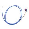 Stainless Steel PT100 Temperature Sensor 3 Wire PTFE Wire RTD Temperature Sensor -50~350℃ 4X30x1000mm Thermistor Probe