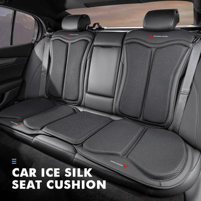 For Ice Silk Car Height Increasing Seat Cushion Thick Pad Soft Mat Interior Accessories Lancer ASX Pajero Mirage