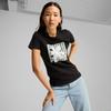 Puma GRAPHICS WORDING women's T-shirt black 68299701 r S