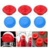 12pcs Red & Blue Bottle Replacement Sealing Gaskets, Leak-Proof Silicone Washers for Swing Top Cap,Home Canning,Beverage Bottle