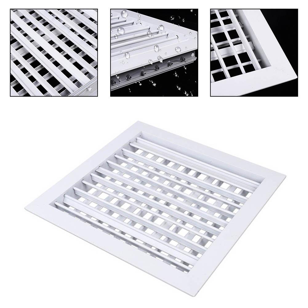 For Central Air Conditioning Aluminum Alloy Outlet Water Resistant Air Vent Air Vent Air Distribution Customizable Options
