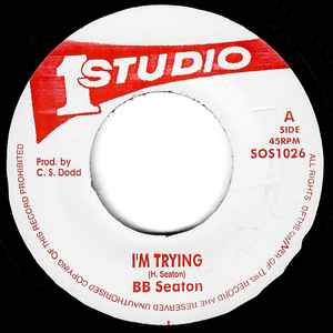 

7inch Record B.B. SEATON - I m Trying SOS1026 Studio One UK Reggae, Ska & Dub Used