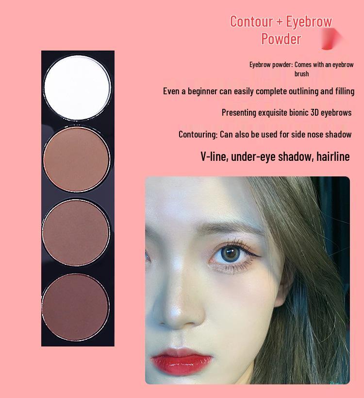 39-Color Eyeshadow Palette & Makeup Set: Beginner-Friendly Blush, Powder, Lipstick Combo