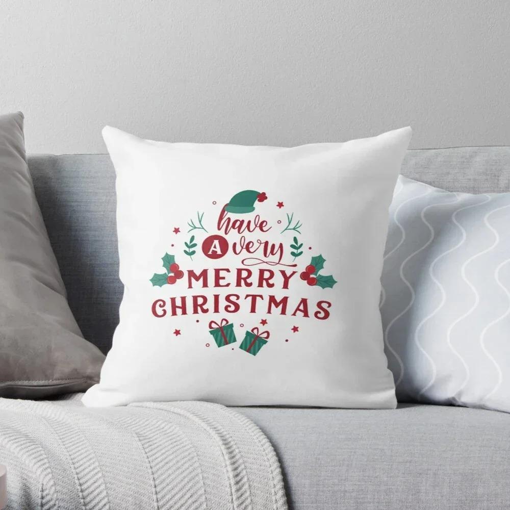 Merry Christmas Decoration Home Pillowcase Cushion Cover Tree Cartoon Modern Living Room Sofa Bed 45X45Cm