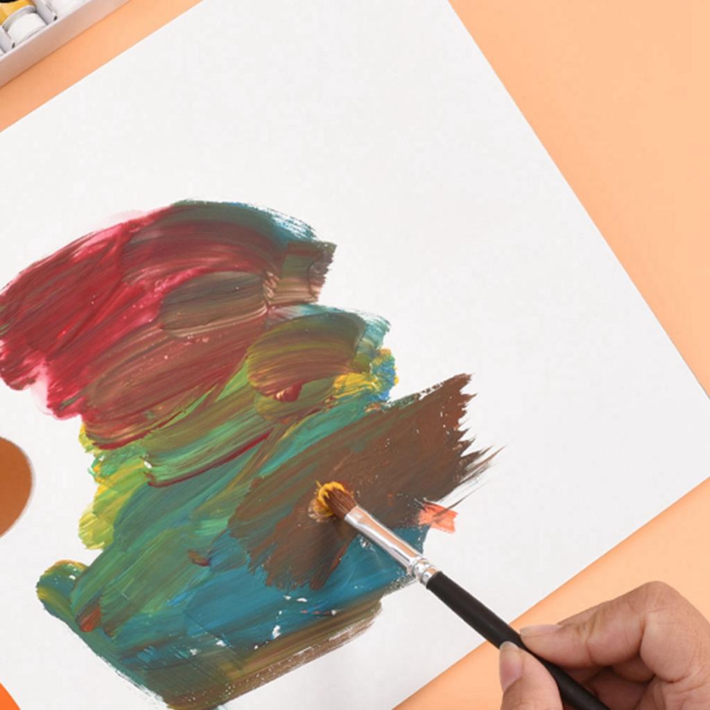 A3 Tear Off Paper Palette Disposable Color Matching Paper for Watercolor Oil Painting Gouache