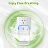 Kleiner Luftreiniger US UK EU Stecker Negativ-Ionen-Generator Rauch Entferner Plug-In Luftreiniger Zuhause