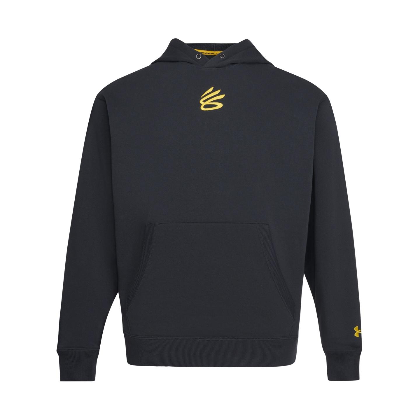 

Under Armour Curry Printed Basketball Hoodie Soft Comfortable Ribbed Design Casual Long Sleeve T-Shirt Men tops 6014297-016 L