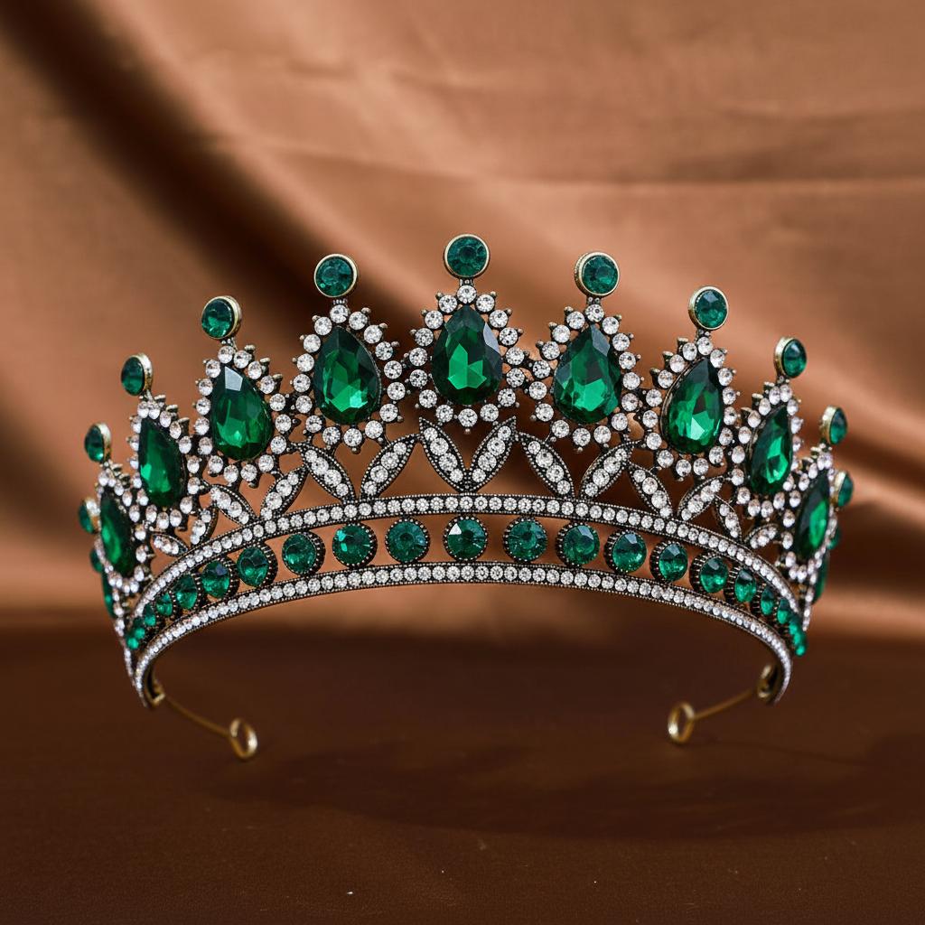 Luxury Wedding Bridal Tiaras Crown Crystal Diadem Crystal Headband Wedding Accessories Prom Women Gifts Holiday Party Supplies