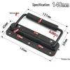 304 Stainless Steel Spring Loaded Folding Handle for Wooden Toolbox