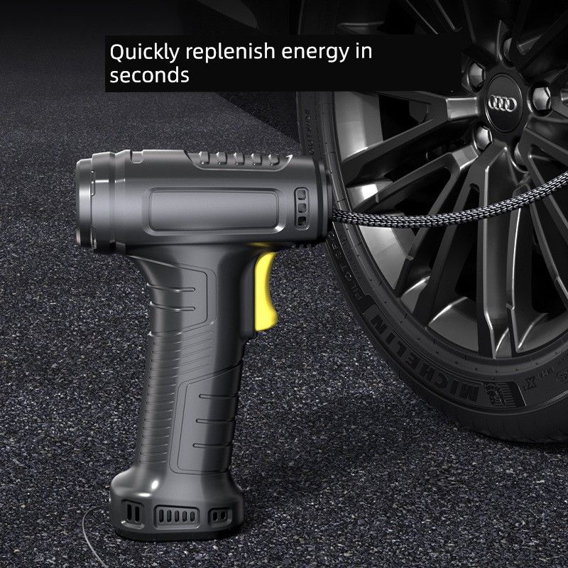 Car Air Pump, Car Tire Air Pump, High-Power Wireless Electric Air Pump, Car Supplies