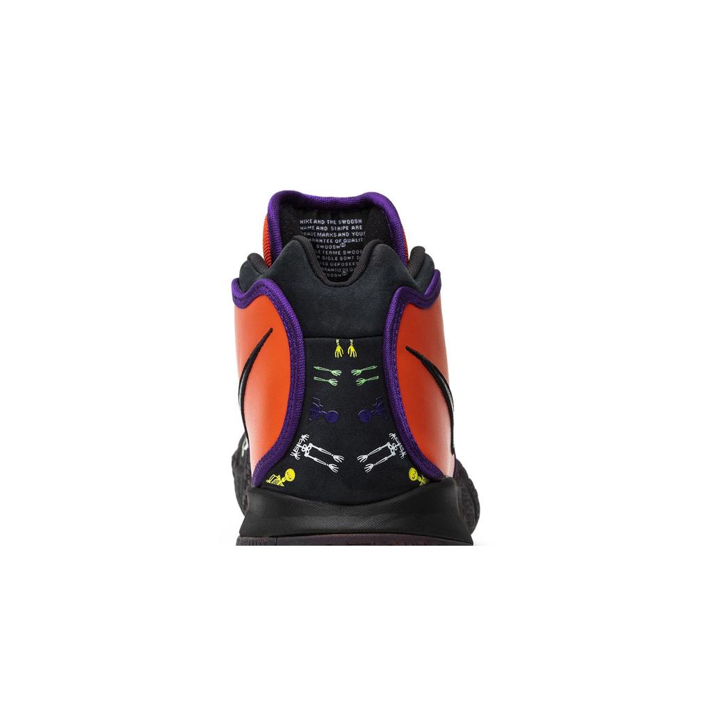 Nike Kyrie 4 PE 'Day of the Dead' (Unisex) Team Orange / Black-Multi-Color Basketball Shoes CI0278 800
