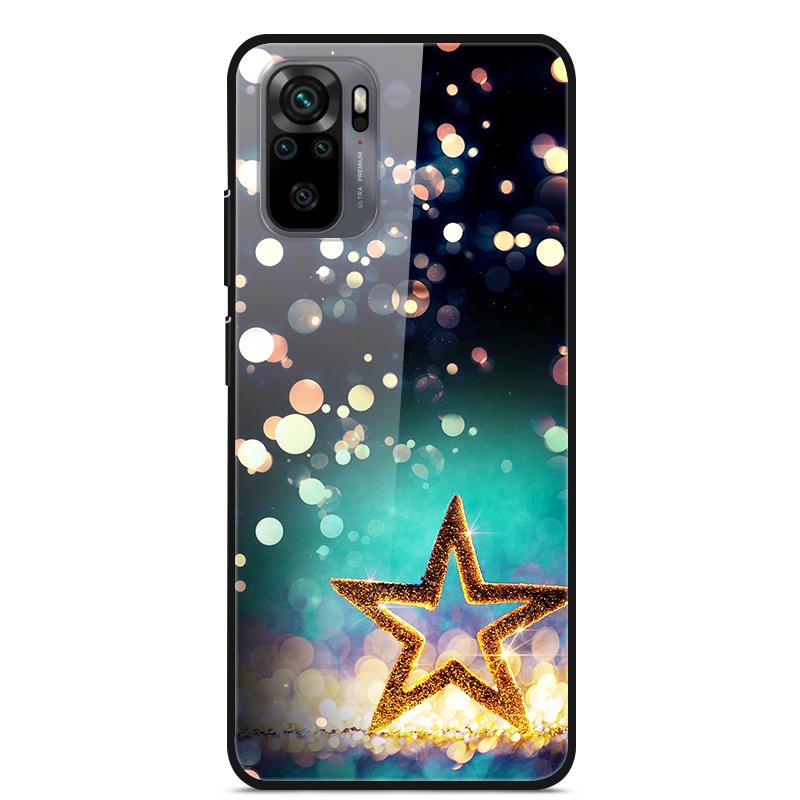 Tempered Glass Case For Xiaomi Redmi Note10 Pro Case Glass Back Cover For Xiaomi Redmi Note 10 10Pro Max Case Note10 5G Shell