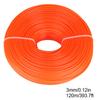 3mm Trimmer Line Nylon Cord Wire Round String Petrol Grass Trimmer 120m