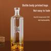 Sealed Glass Baijiu Infusion Bottle for Home Brewing, 1 Jin Capacity