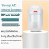 Wireless Infrared Motion Sensor Alarm for Doors and Windows