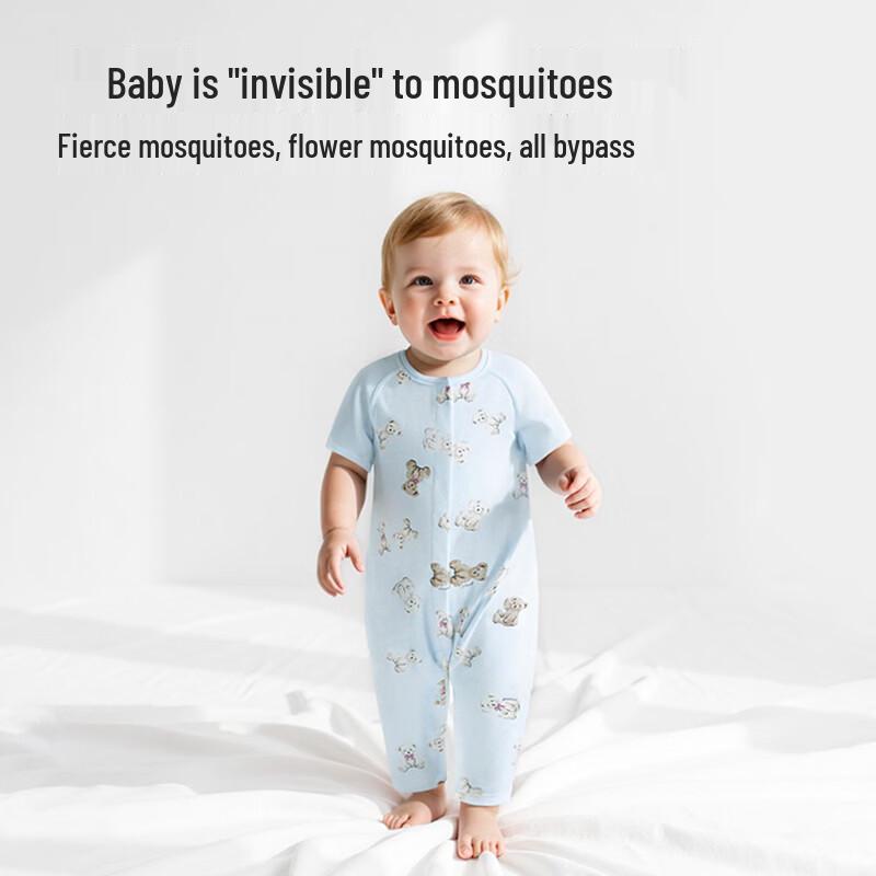 YEEHOO Baby Summer Anti-Mosquito Romper