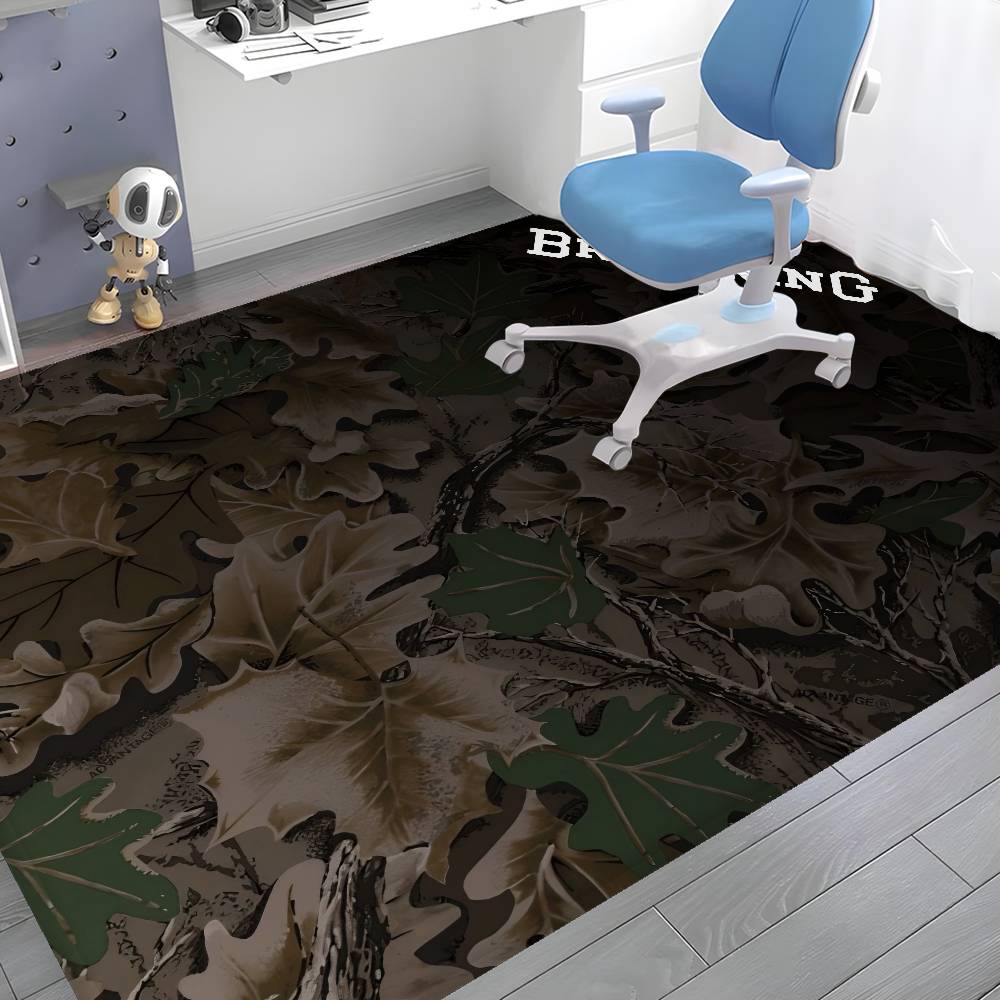 B-Browning Logo Kitchen Mat Kids Room Bedroom Decoration Balcony Anti-Slip Doormat Living Room Alfombra