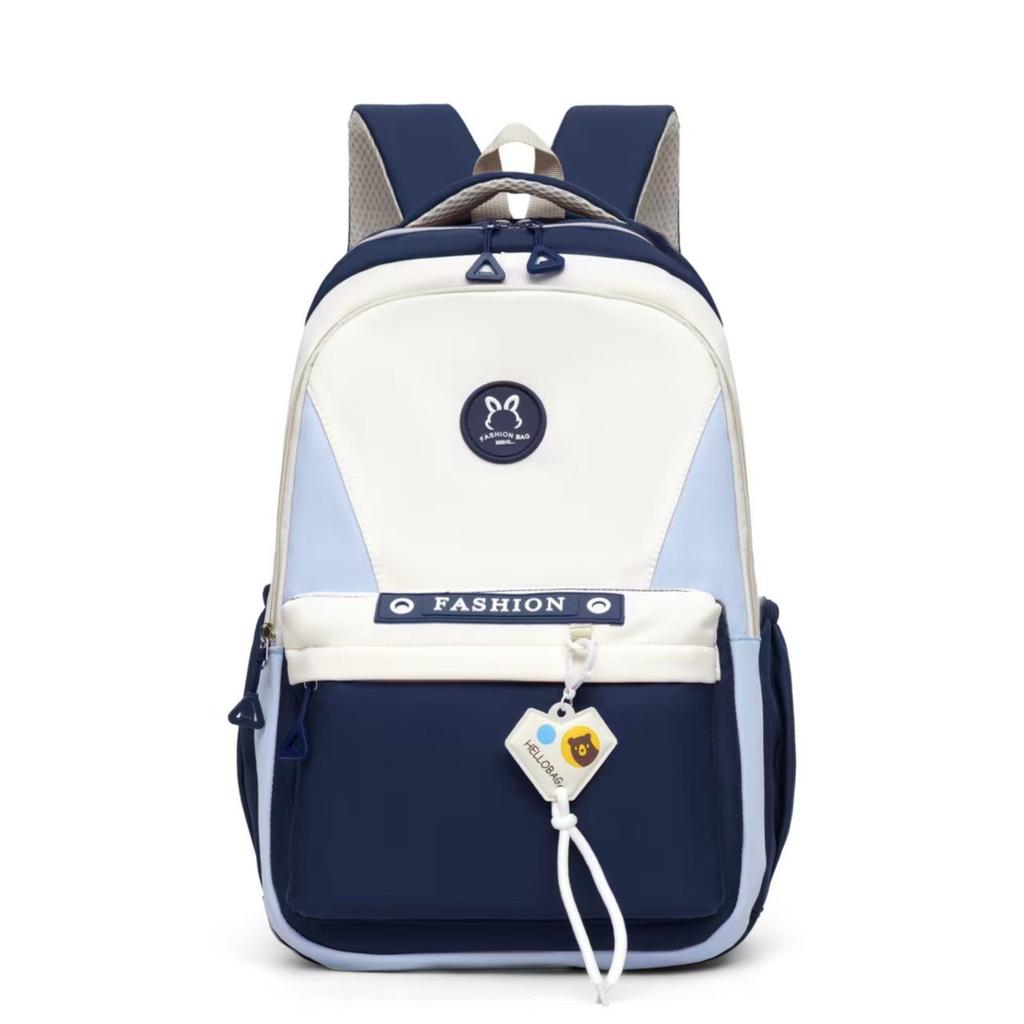 Schoolbag Middle School Student Backpack Junior High School Student High School Boys and Girls Large Capacity Backpack Korean Trend Large Capacity 