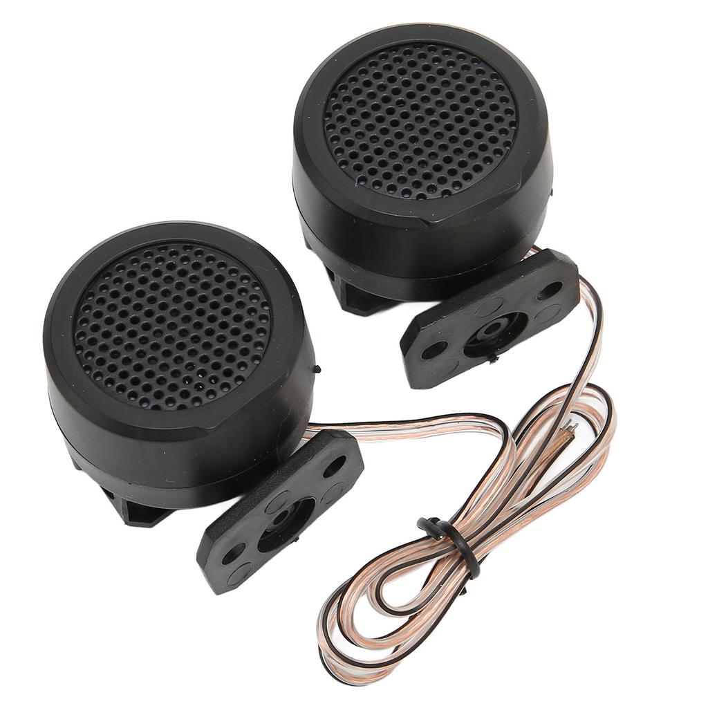 2 יחידות טוויטר כיפה לרכב 500W 4 אוהם קבל מובנה איכות צליל מעולה רמקול לרכב